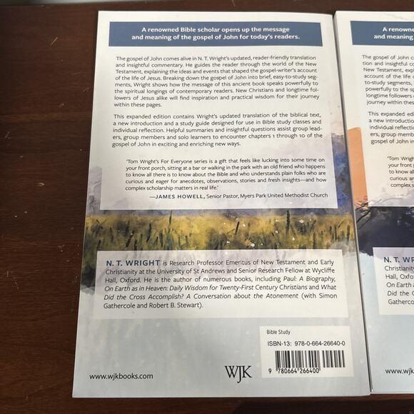 John For Everyone 20th Anniversary Edition Study Guide N.T. Wright Bible Study - Picture 7 of 10